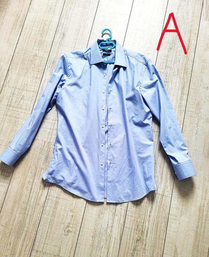 Hugo Boss en andere overhemden, Kleding | Heren, Overhemden, Zo goed als nieuw, Halswijdte 39/40 (M), Ophalen of Verzenden