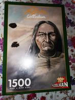 White bull, Puzzelman en 'wildelife painter' Nico Bulder, Ophalen of Verzenden, 500 t/m 1500 stukjes, Nieuw, Legpuzzel