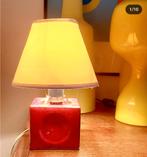 Lampe vintage en céramique orange, Enlèvement ou Envoi