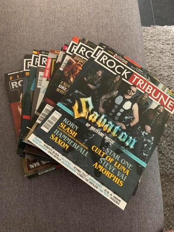 13 Rocktribune tijdschriften beschikbaar voor biedingen