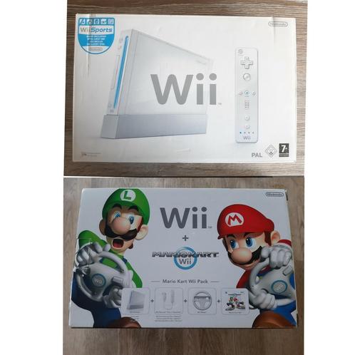 2 consoles Nintendo Wii, Consoles de jeu & Jeux vidéo, Consoles de jeu | Nintendo Wii, Comme neuf, Enlèvement ou Envoi