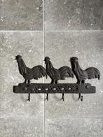 Kapstok metaal kippen / wandkapstok met haken, Huis en Inrichting, Woonaccessoires | Kapstokken, Wandkapstok, Gebruikt, Ophalen of Verzenden