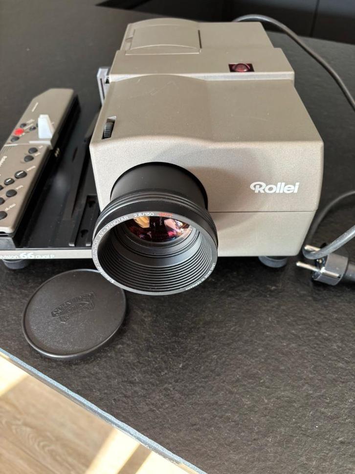 Diaprojector MF en KB-dia's, Audio, Tv en Foto, Diaprojectoren, Gebruikt, Ophalen