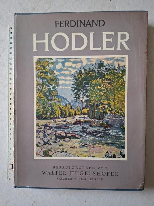 Monografie Ferdinand Hodler door Walter Hugelshofer 1952, Boeken, Kunst en Cultuur | Beeldend, Gelezen, Ophalen of Verzenden
