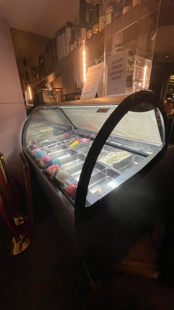 ISA Schepijsvitrine Millennium, Elektronische apparatuur, Koelkasten en IJskasten, Gebruikt, Ophalen