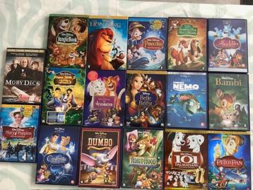 Walt Disney DVD-reeks beschikbaar voor biedingen