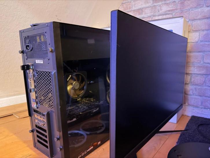 Windows 11 pro Game Pc Compleet met Game Monitor, Games en Spelcomputers, Games | Pc, Zo goed als nieuw, Ophalen