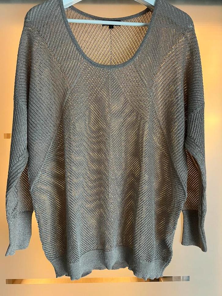 Trui dames Sora Maat L, Kleding | Dames, Grote Maten, Zo goed als nieuw, Beige, Ophalen of Verzenden
