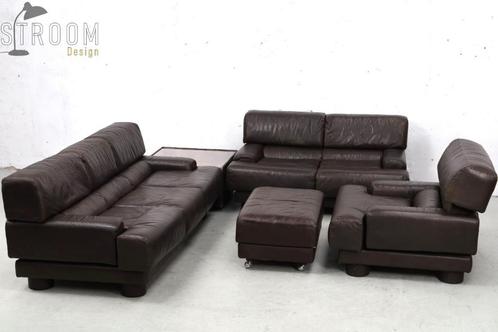 Percival Lafer Lounge Sofa Zetel Jaren 70 Vintage Design, Huis en Inrichting, Fauteuils, Gebruikt, Hout, Leer, Metaal, Stof, 75 tot 100 cm