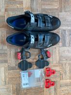 Sidi fietschoenen en look keo klikpedalen carbon onderzool, Ophalen, Gebruikt