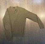 Massimo dutti groen/bruine top met V-hals, Kleding | Heren, Maat 52/54 (L), Bruin, Ophalen of Verzenden, Massimo Dutti