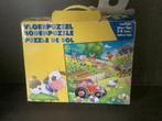 Vloerpuzzel  3-6jaar 45 grote stukken  afmeting 40cm/50cm, Ophalen, Gebruikt