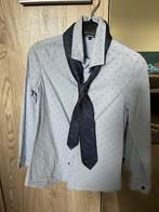 Hemdje met das 128/ jasje 122, Ophalen, Zo goed als nieuw