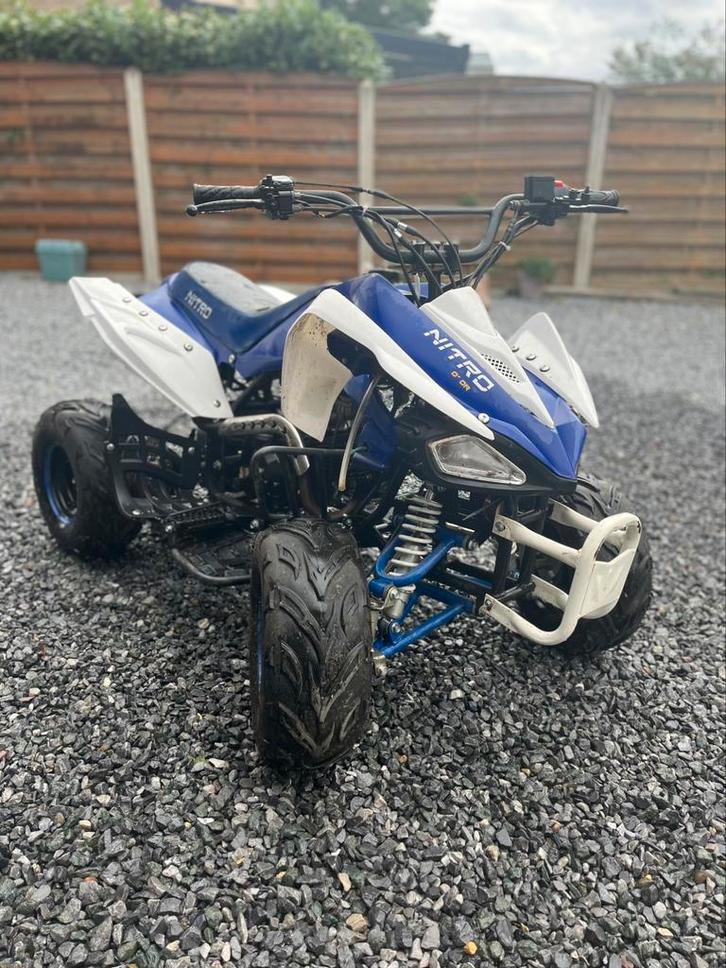 125cc nitro quad, Motoren, Quads en Trikes, Ophalen