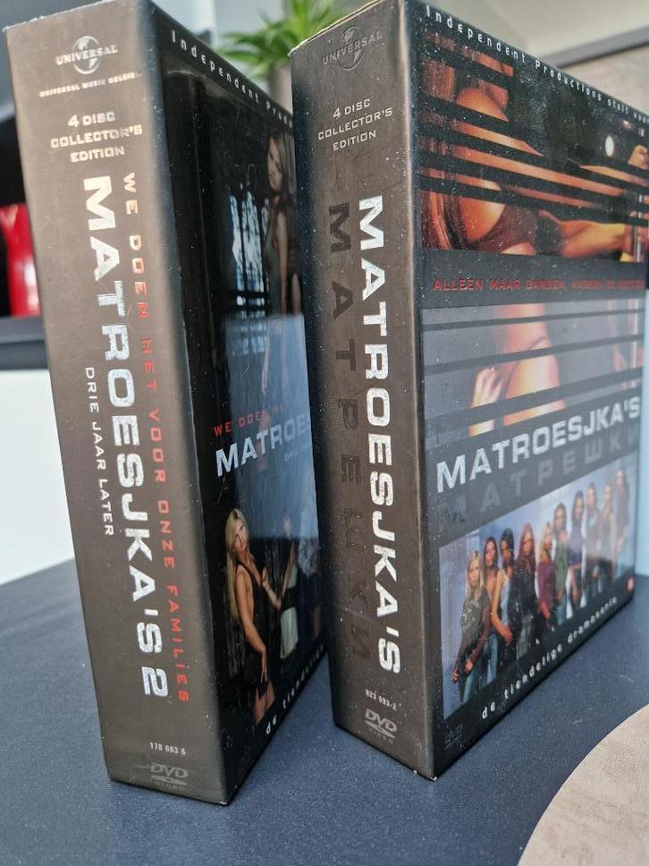 Serie Matroesjka's - Seizoen 1 & 2 (Dvd), Cd's en Dvd's, Dvd's | Tv en Series, Zo goed als nieuw, Actie en Avontuur, Boxset, Vanaf 16 jaar