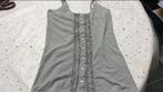 Nouveau. Top d'été gris à bretelles réglables.VILA, Gris, Enlèvement ou Envoi, Taille 36 (S), Vila