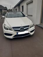 Mercedes E200 Cabrio 7G - Tronic, Auto's, Mercedes-Benz, Automaat, Zwart, Wit, Leder