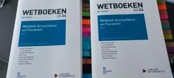 Wetboeken Accountancy en Fiscaliteit 2024 beschikbaar voor biedingen