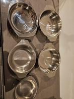 5 kommen met verschillende diameter, Huis en Inrichting, Keuken | Potten en Pannen, Ophalen of Verzenden, Zo goed als nieuw