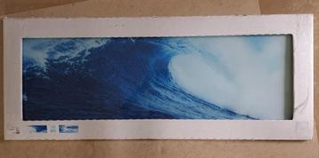 Glas art motief surf wave beschikbaar voor biedingen