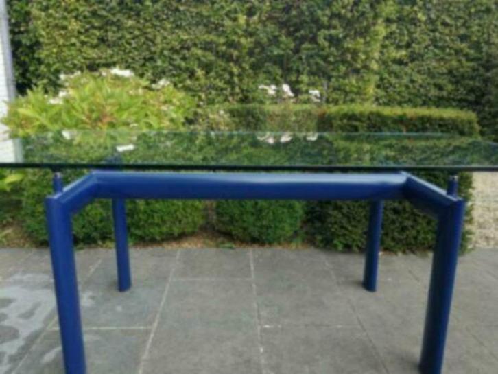 Table bureau Lc6 Le Corbusier, Huis en Inrichting, Tafels | Eettafels, Zo goed als nieuw, 50 tot 100 cm, 150 tot 200 cm, Vijf personen of meer