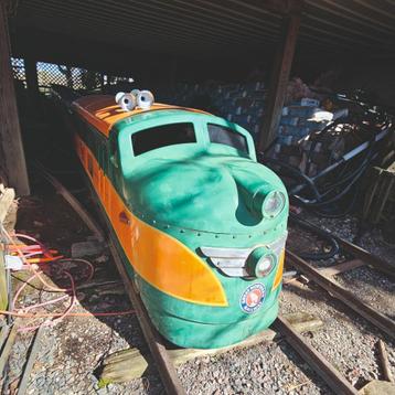 Complete schaalmodeltreinen voor buiten met rails! beschikbaar voor biedingen