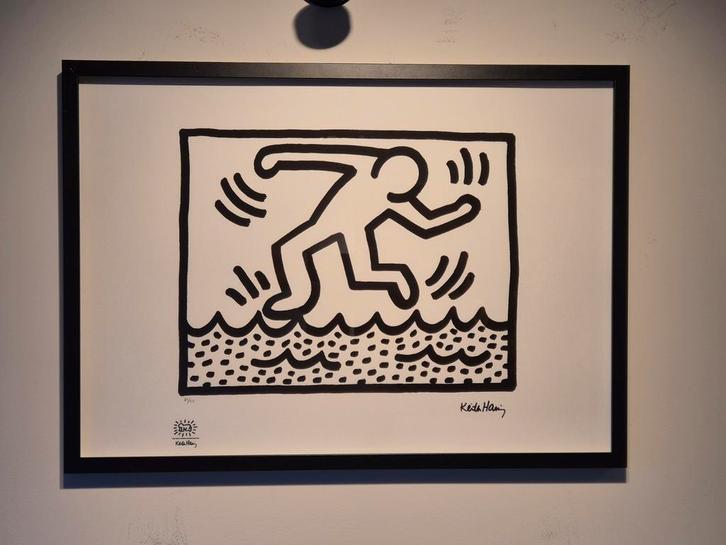 Keith Haring Litho, Antiek en Kunst, Kunst | Litho's en Zeefdrukken, Ophalen