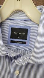 chemise homme taille XL Wesbury, Comme neuf, Bleu, Enlèvement ou Envoi, Tour de cou 43/44 (XL)