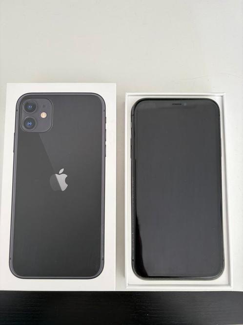 iPhone 11 - 64GB, Telecommunicatie, Mobiele telefoons | Apple iPhone, Gebruikt, 64 GB, iPhone 11, Zwart, Ophalen