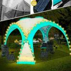 Event Partytent LED Solar Paviljoen in 5 kleuren party tuin, Enlèvement ou Envoi, Neuf