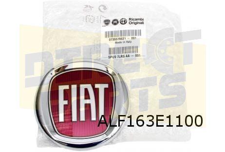 Fiat embleem logo ''Fiat'' voorzijde Origineel! 735578621, Auto-onderdelen, Carrosserie, Fiat, Nieuw, Verzenden
