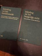Inleiding tot het handelsrecht en tot het burgerlijk recht, Boeken, Ophalen of Verzenden, Zo goed als nieuw, Hoger Onderwijs