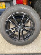 Zwarte Velgen met banden 17Inch 215/65/ R17, Auto-onderdelen, Banden en Velgen, Ophalen, Banden en Velgen, 17 inch, Winterbanden
