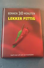 Binnen 30 minuten lekker pittig!, Ophalen of Verzenden, Zo goed als nieuw