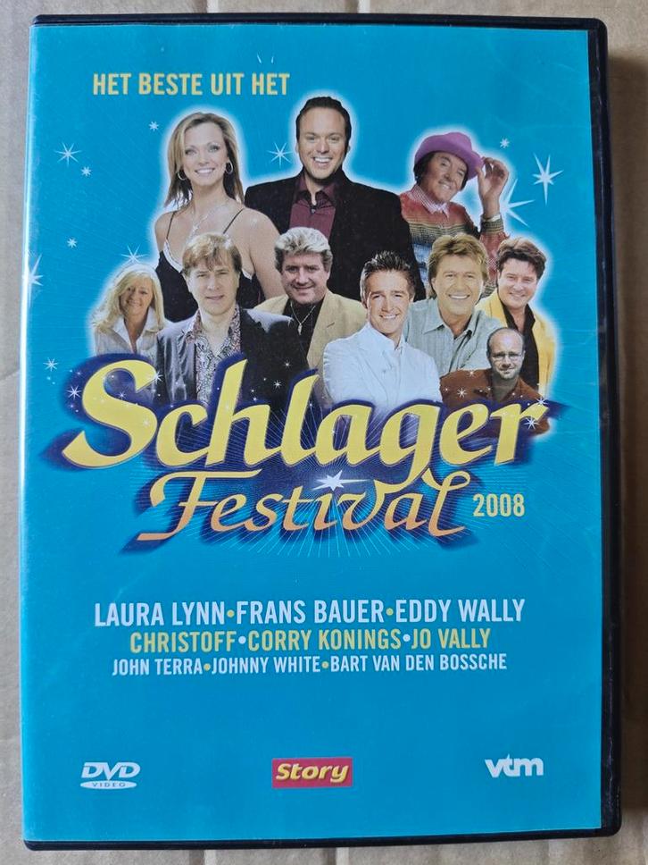 Schlagerfestival 2008, Cd's en Dvd's, Dvd's | Muziek en Concerten, Gebruikt, Muziek en Concerten, Alle leeftijden, Ophalen of Verzenden