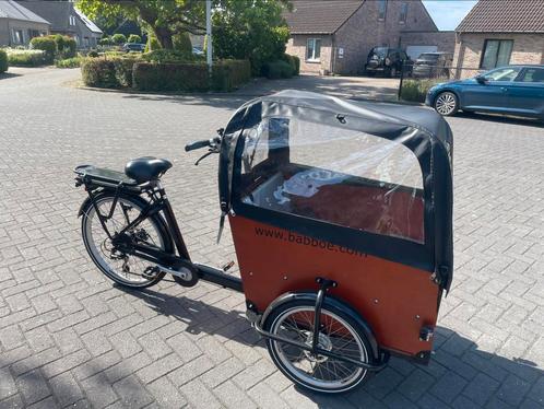 Babboe Big E bakfiets -> bijna nieuw!, Fietsen en Brommers, Fietsen | Bakfietsen, Zo goed als nieuw, Ophalen