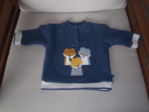blauwe trui maat 68, Kinderen en Baby's, Babykleding | Maat 68, Zo goed als nieuw, Jongetje, Truitje of Vestje, Ophalen of Verzenden