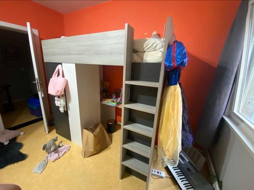 2 identieke Hoogslapers, Kinderen en Baby's, Kinderkamer | Stapelbedden en Hoogslapers, Zo goed als nieuw, Hoogslaper, Ophalen