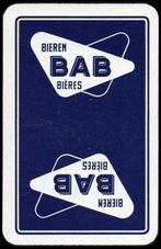 speelkaart BAB 1977 Aigle Belgica, Collections, Cartes à jouer, Jokers & Jeux des sept familles, Carte(s) à jouer, Envoi, Neuf