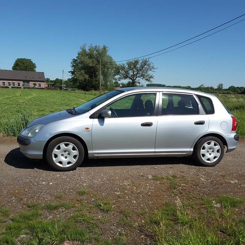 Honda Civic  5 deurs 1600Vtec 2001 AIRCO; GEKEURD VOOR VERKO, Auto's, Honda, Bedrijf, Civic, ABS, Airbags, Airconditioning, Alarm