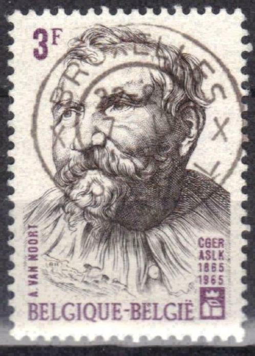 Belgie 1965 - Yvert/OBP 1324 - Adam Van Noort (ST), Postzegels en Munten, Postzegels | Europa | België, Gestempeld, Kunst, Gestempeld