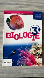 Biologie 3e, Livres, Comme neuf, Biologie