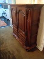 Eiken eetkamer 2 kasten, tafel en 6 stoelen, Huis en Inrichting, Kasten | Buffetkasten, Ophalen