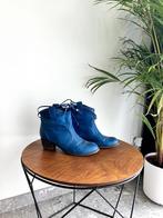 chaussure pour femme, Bleu, Porté, Enlèvement, Boots et Botinnes