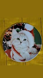 Coffret de 6 assiettes en porcelaine  Xmas chiens et chats, Enlèvement, Comme neuf