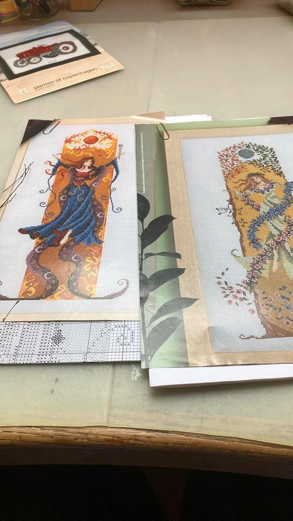 Borduurpatronen, Hobby en Vrije tijd, Borduren en Borduurmachines, Zo goed als nieuw, Ophalen of Verzenden