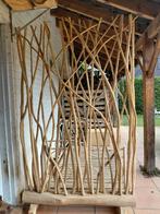 Roomdivider of kamerscherm in massief teak., Ophalen of Verzenden, Nieuw