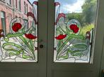 Glasramen met bloemmotief, Antiek en Kunst, Antiek | Glaswerk en Kristal, Ophalen