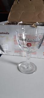6 x Westmalle glazen, Verzamelen, Ophalen, Nieuw, Bierglas
