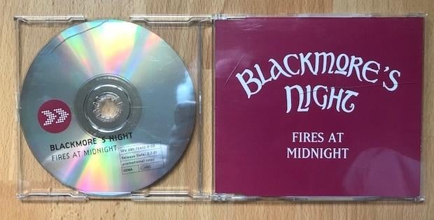 CD BLACKMORE's NIGHT - FIRES AT MIDNIGHT - PROMO DEEP PURPLE, Cd's en Dvd's, Cd's | Pop, Zo goed als nieuw, Ophalen of Verzenden